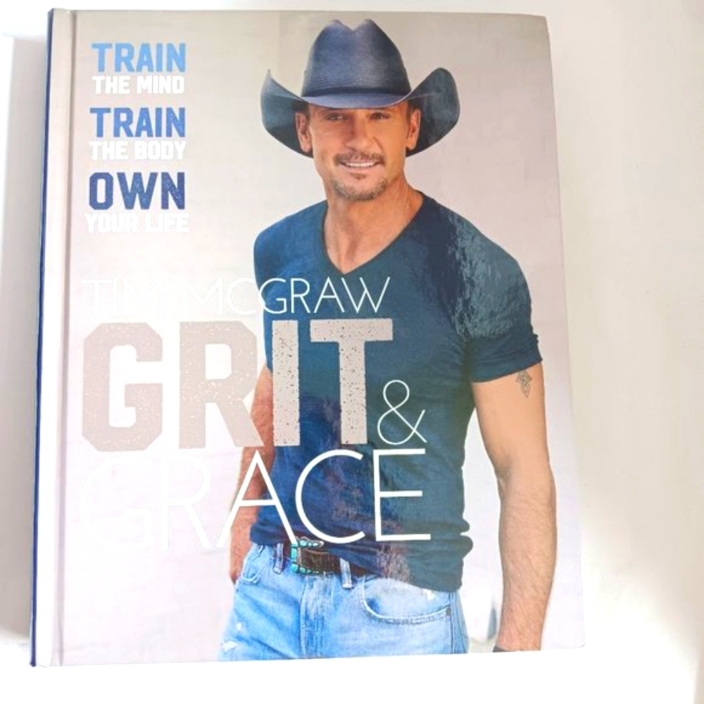 Tim McGraw Grit & Grace Book 2019 Self-Help Biography Fitness